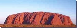 The largest monolith on Earth; Ayers Rock or Uluhru to give it its native Australian name.